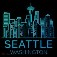 Seattle Washington Downtown Skyline Funny Gift Souvenir Funny Gift Coffee Mug thumb 5