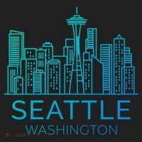 Seattle Washington Downtown Skyline Funny Gift Souvenir Funny Gift Hat thumb 2