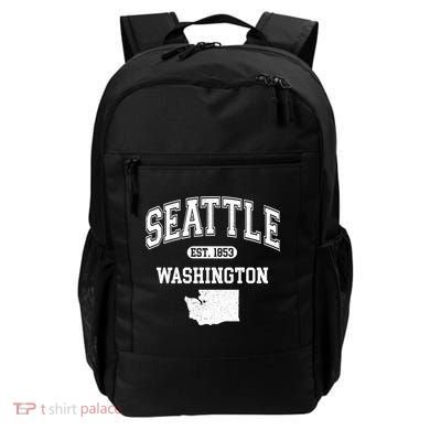 Seattle Washington Est 1853 Varsity Backpack