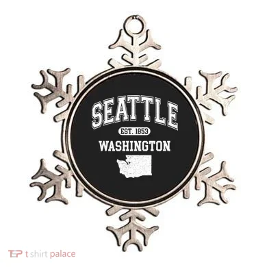 Seattle Washington Est 1853 Varsity Ornament