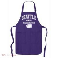 Seattle Washington Est 1853 Varsity Apron thumb 0