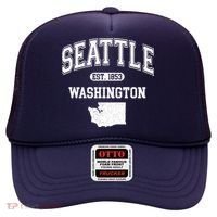 Seattle Washington Est 1853 Varsity Hat thumb 0