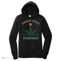 Smoke Weed Everyday Christmas Cannabis Weed Women's Hoodie thumb 0