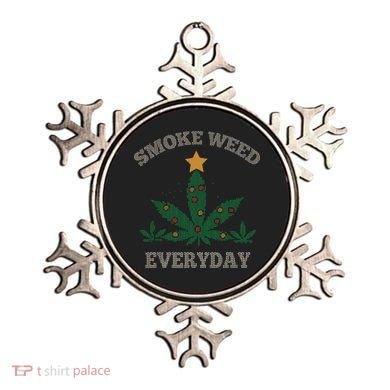 Smoke Weed Everyday Christmas Cannabis Weed Ornament