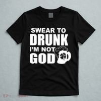 Swear To Drunk I'm Not God Funny St. Patrick's Day T-Shirt thumb 5
