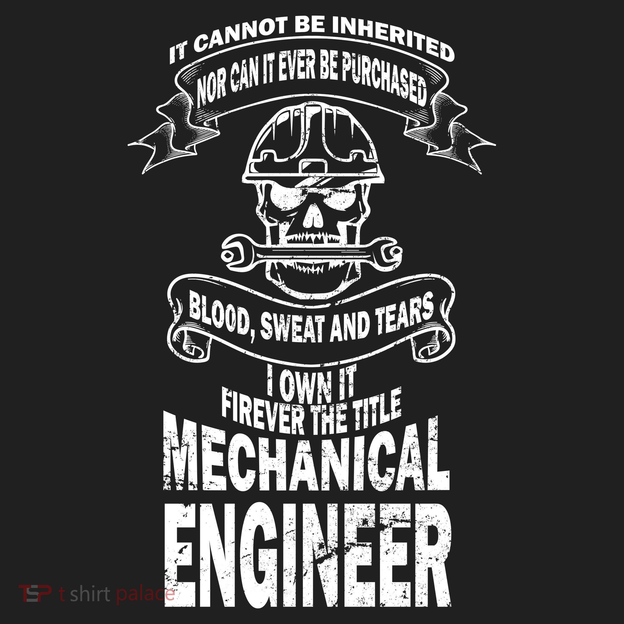 Sweat Blood Tears Mechanical Engineer Women's Sweatshirt