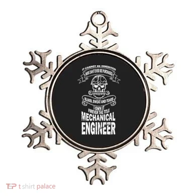 Sweat Blood Tears Mechanical Engineer Ornament