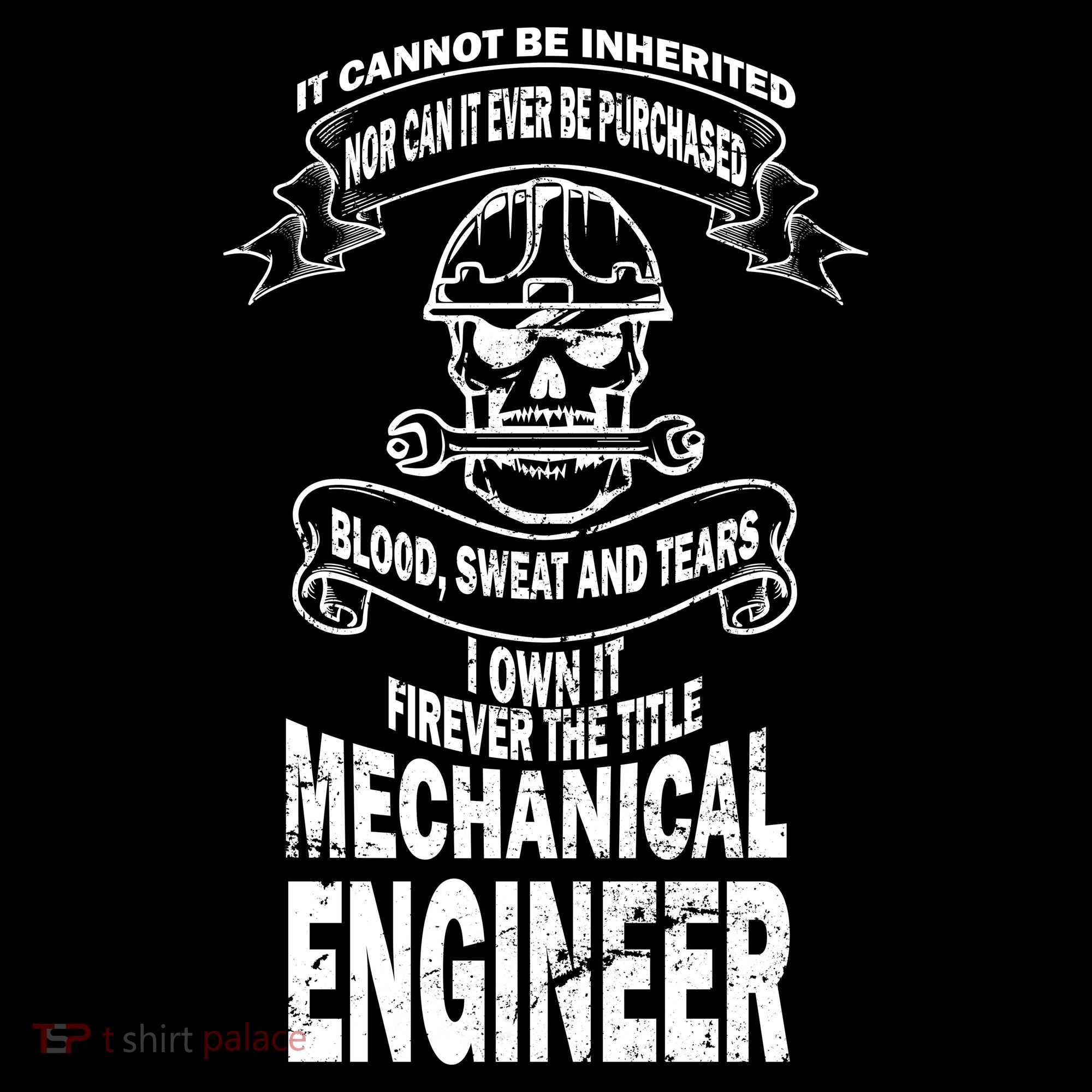 Sweat Blood Tears Mechanical Engineer Visor