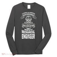 Sweat Blood Tears Mechanical Engineer Long Sleeve Shirt thumb 0