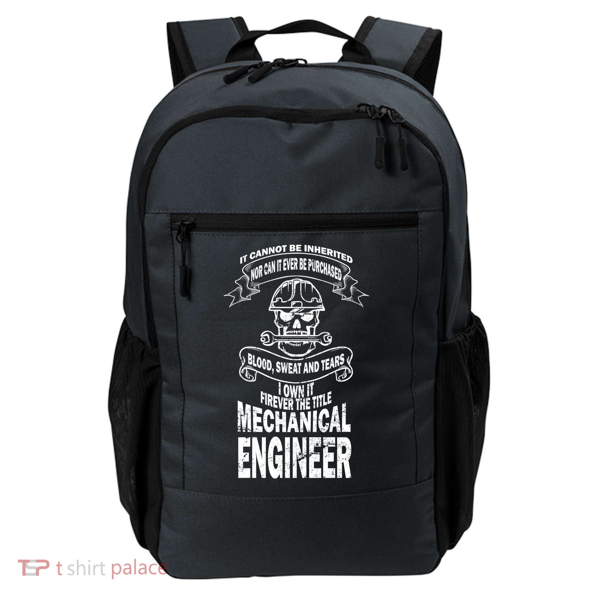 Sweat Blood Tears Mechanical Engineer Backpack
