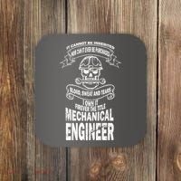 Sweat Blood Tears Mechanical Engineer Coaster thumb 0
