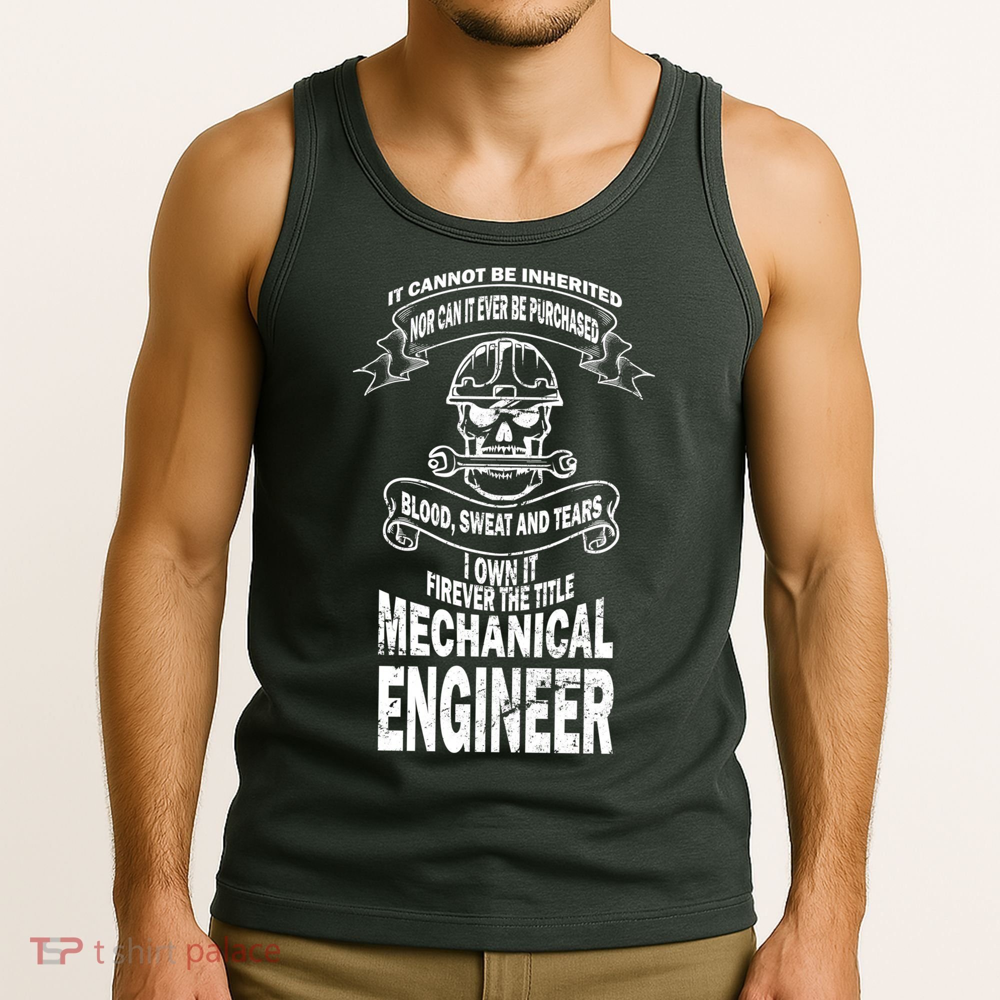 Sweat Blood Tears Mechanical Engineer Tank Top