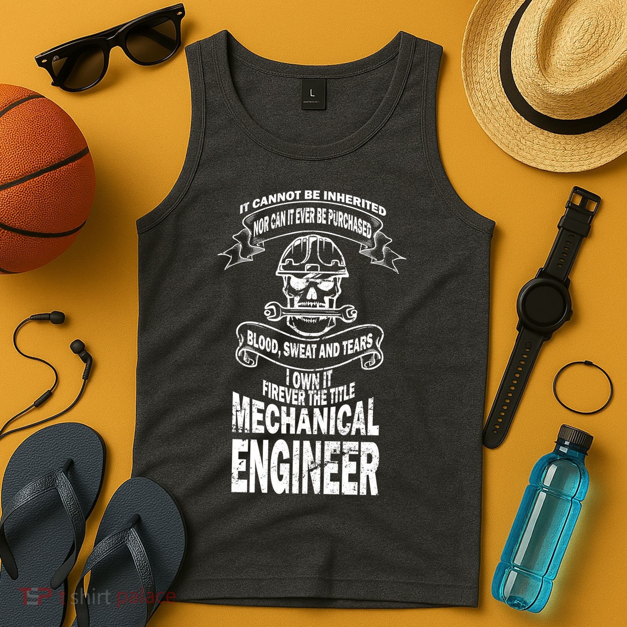 Sweat Blood Tears Mechanical Engineer Tank Top