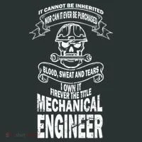 Sweat Blood Tears Mechanical Engineer Women's T-Shirt thumb 6