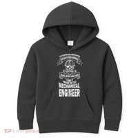Sweat Blood Tears Mechanical Engineer Kids Hoodie thumb 0