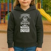 Sweat Blood Tears Mechanical Engineer Kids Hoodie thumb 3