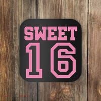 Sweet 16th Birthday Coaster thumb 0