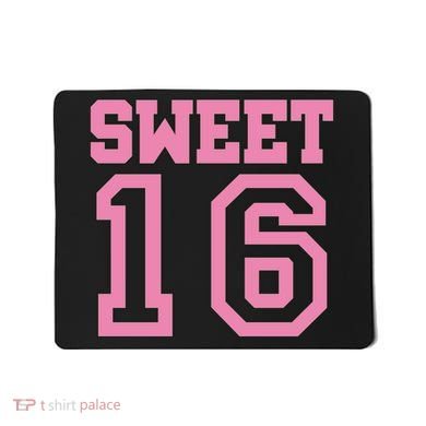 Sweet 16th Birthday Mousepad