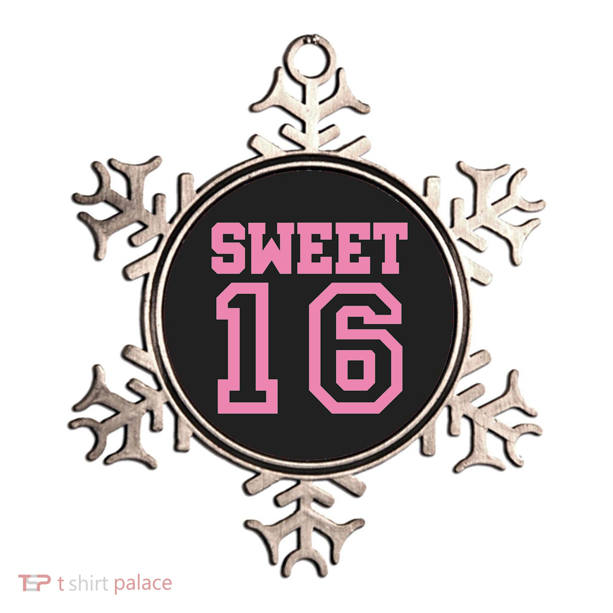 Sweet 16th Birthday Ornament