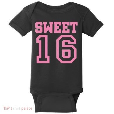 Sweet 16th Birthday Baby Bodysuit