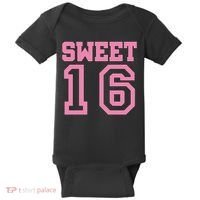 Sweet 16th Birthday Baby Bodysuit thumb 0