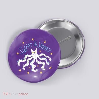 Sweet And Spooky Button
