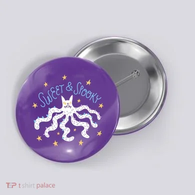 Sweet And Spooky Button