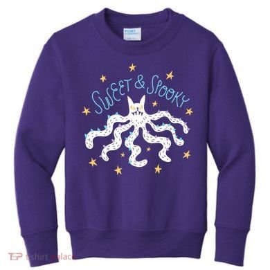 Sweet And Spooky Kids Sweatshirt
