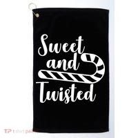 Sweet and Twisted Golf Towel thumb 0