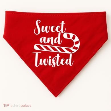 Sweet and Twisted USA-Made Doggie Bandana