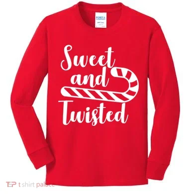 Sweet and Twisted Kids Long Sleeve Shirt