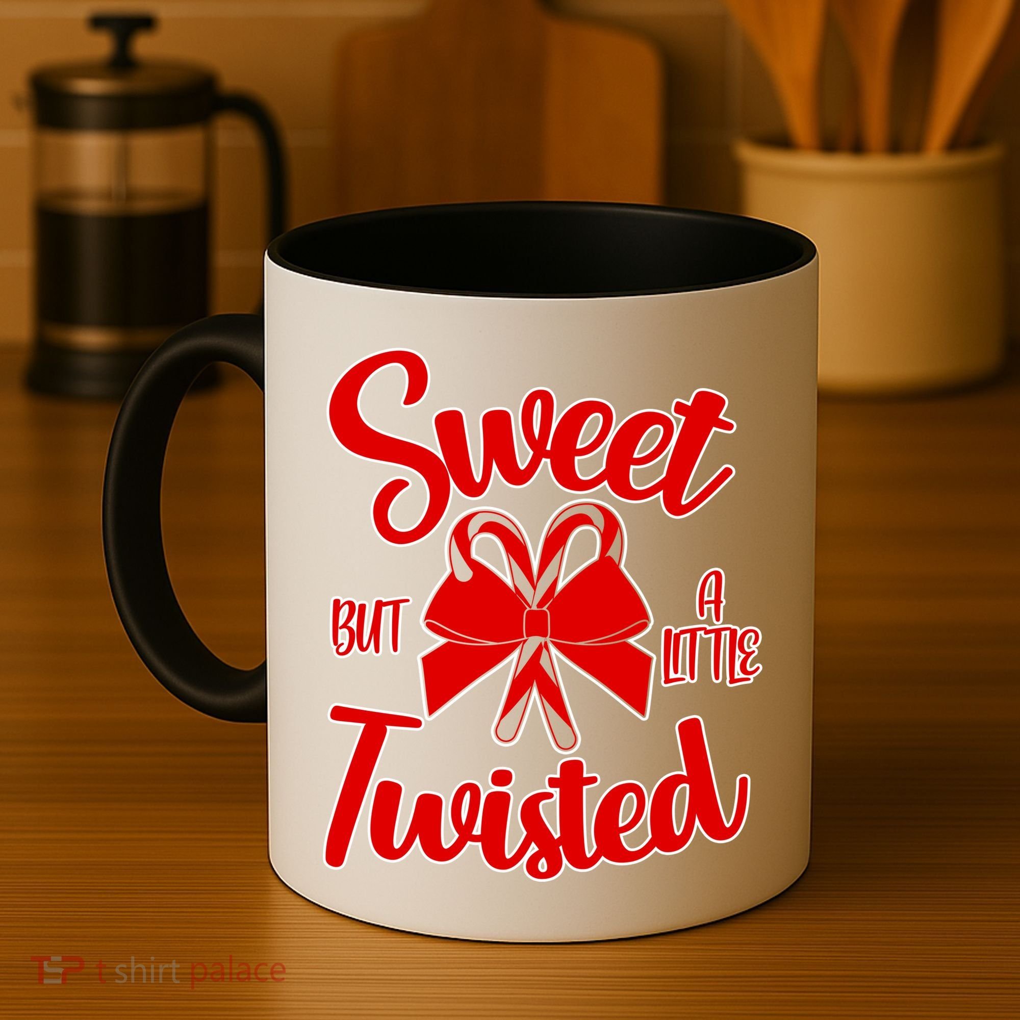 Sweet But A Little Twisted Christmas Coffee Mug