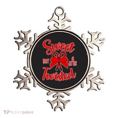Sweet But A Little Twisted Christmas Ornament