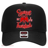 Sweet But A Little Twisted Christmas Hat thumb 0