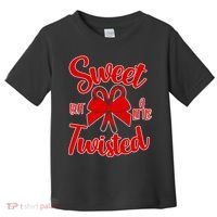 Sweet But A Little Twisted Christmas Toddler T-Shirt thumb 0