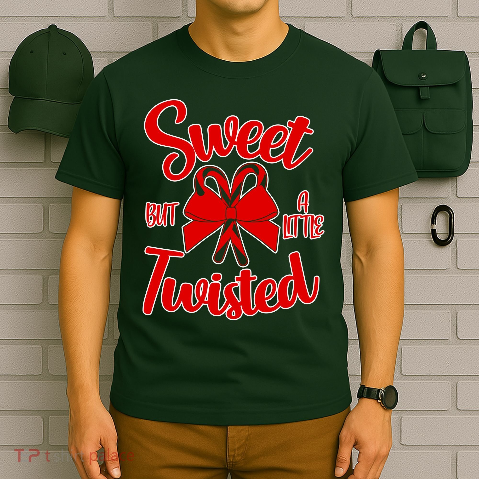 Sweet But A Little Twisted Christmas T-Shirt