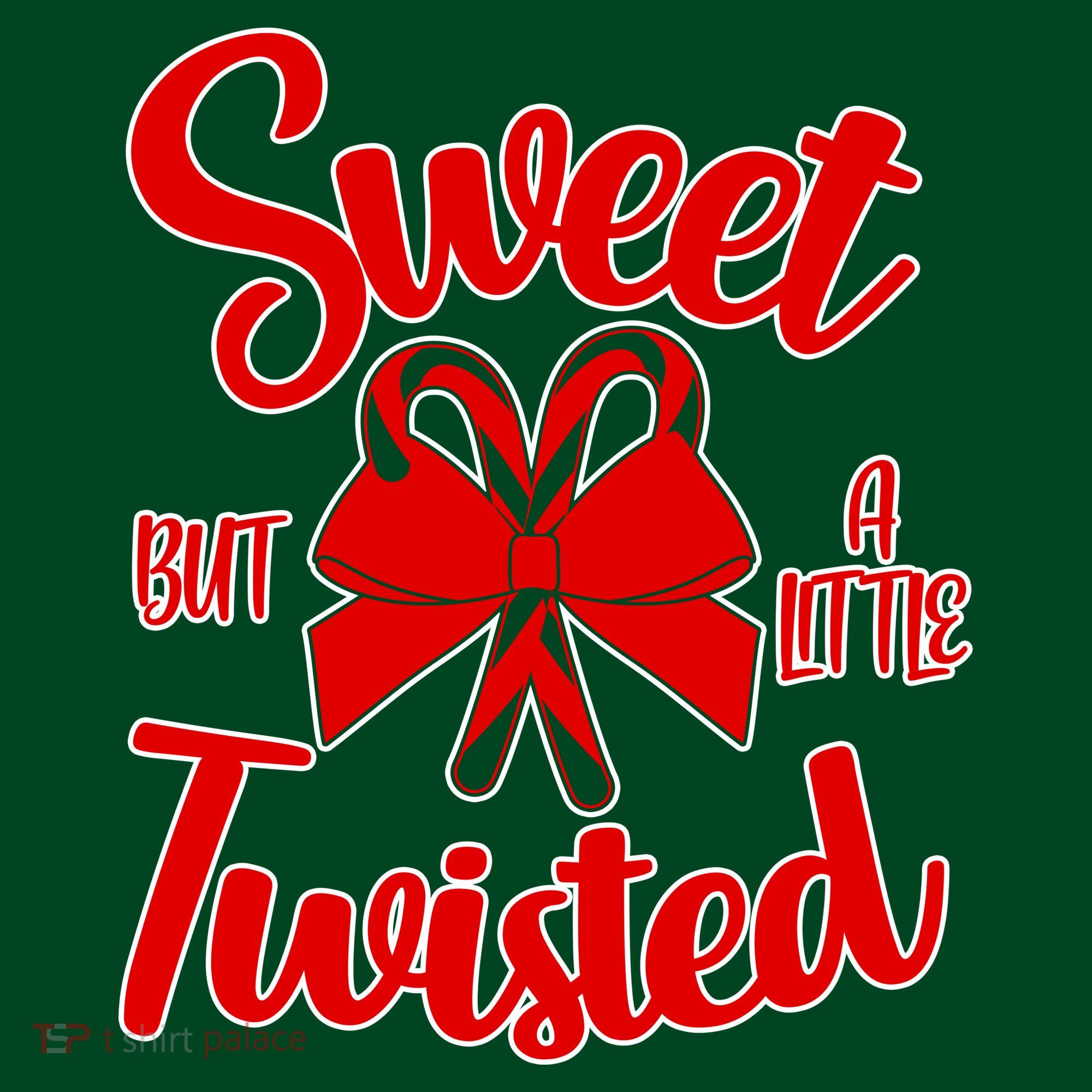 Sweet But A Little Twisted Christmas Mousepad