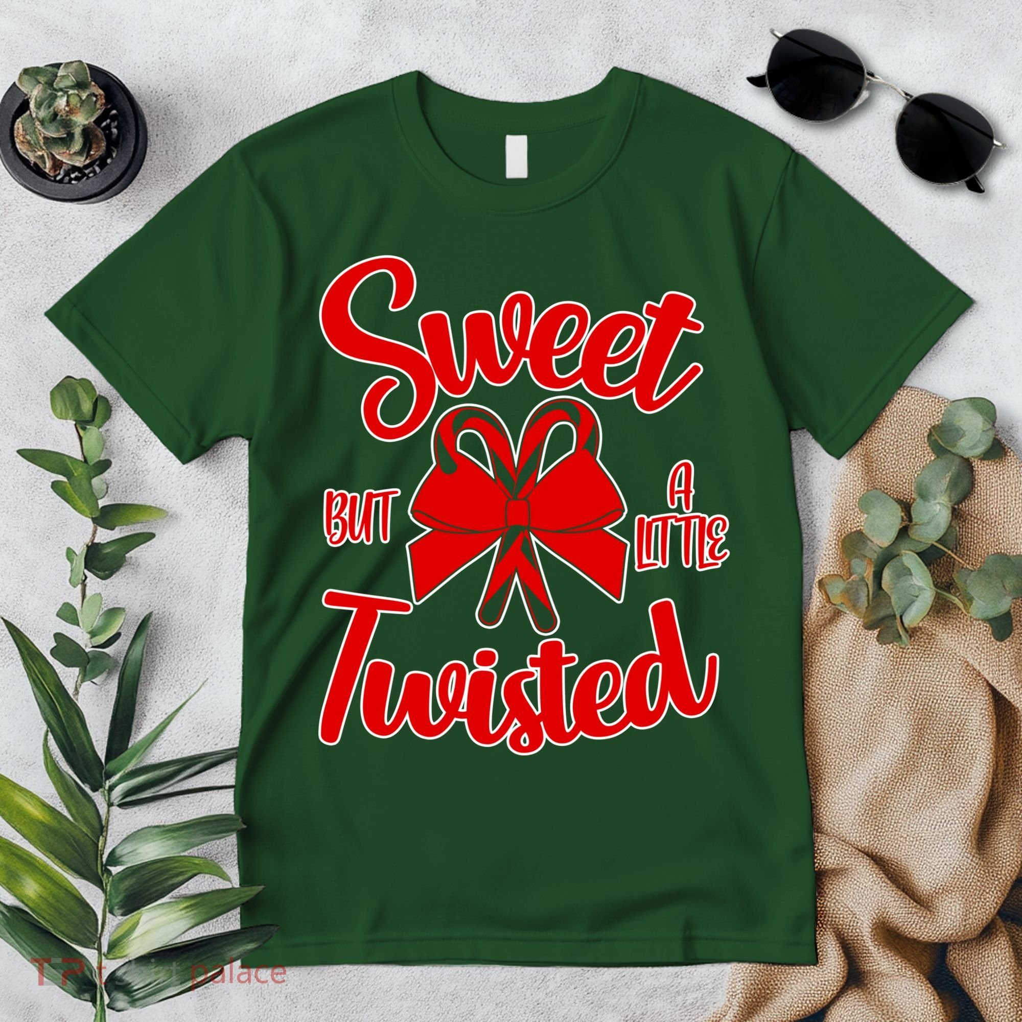 Sweet But A Little Twisted Christmas Premium T-Shirt