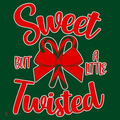 Sweet But A Little Twisted Christmas Premium T-Shirt