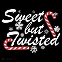 Sweet But Twisted Funny Candy Cane Christmas Coffee Mug thumb 5