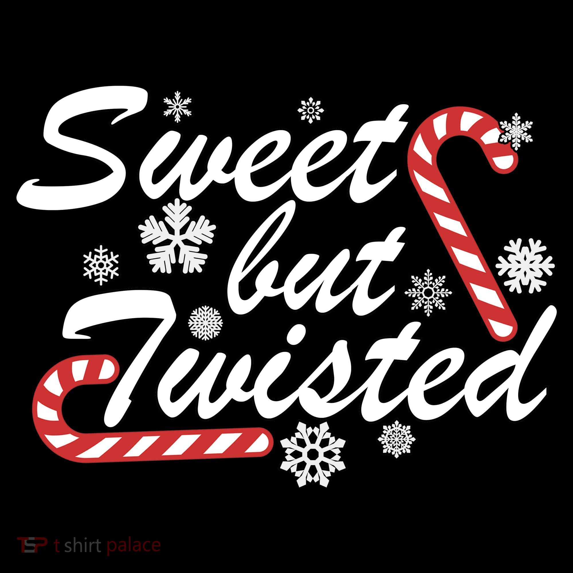 Sweet But Twisted Funny Candy Cane Christmas Coffee Mug