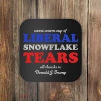 Sweet Cup Of Liberal Snowflake Tears Coaster thumb 0