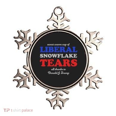 Sweet Cup Of Liberal Snowflake Tears Ornament