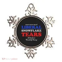 Sweet Cup Of Liberal Snowflake Tears Ornament thumb 0