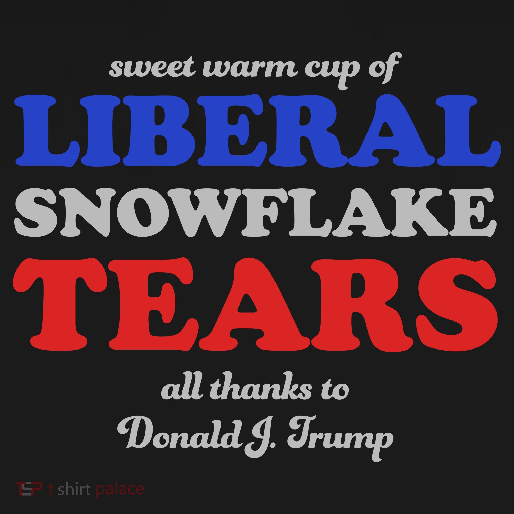 Sweet Cup Of Liberal Snowflake Tears Ornament