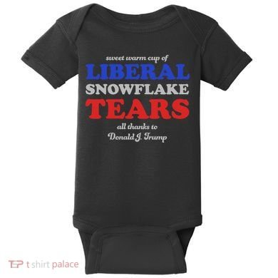 Sweet Cup Of Liberal Snowflake Tears Baby Bodysuit