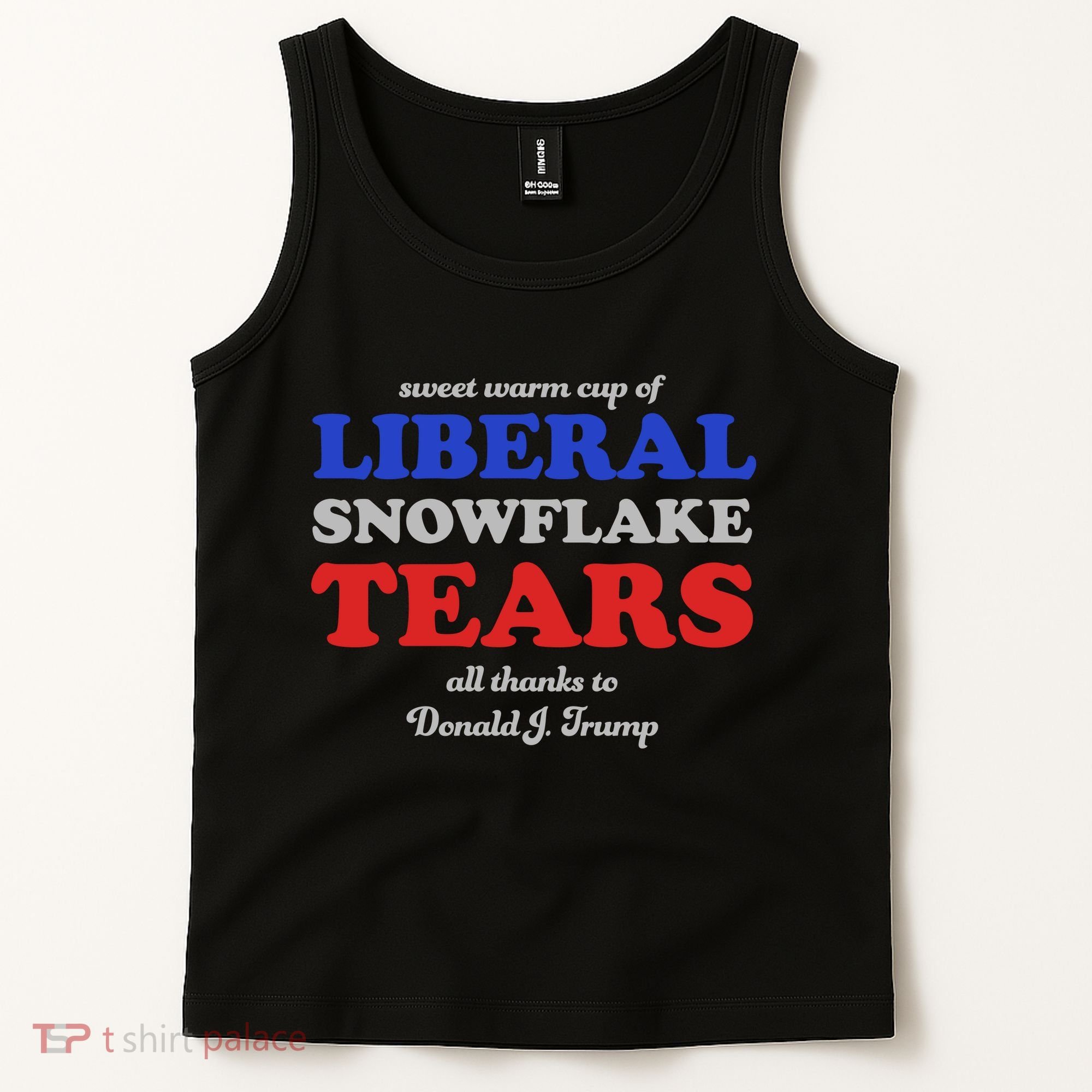 Sweet Cup Of Liberal Snowflake Tears Tank Top