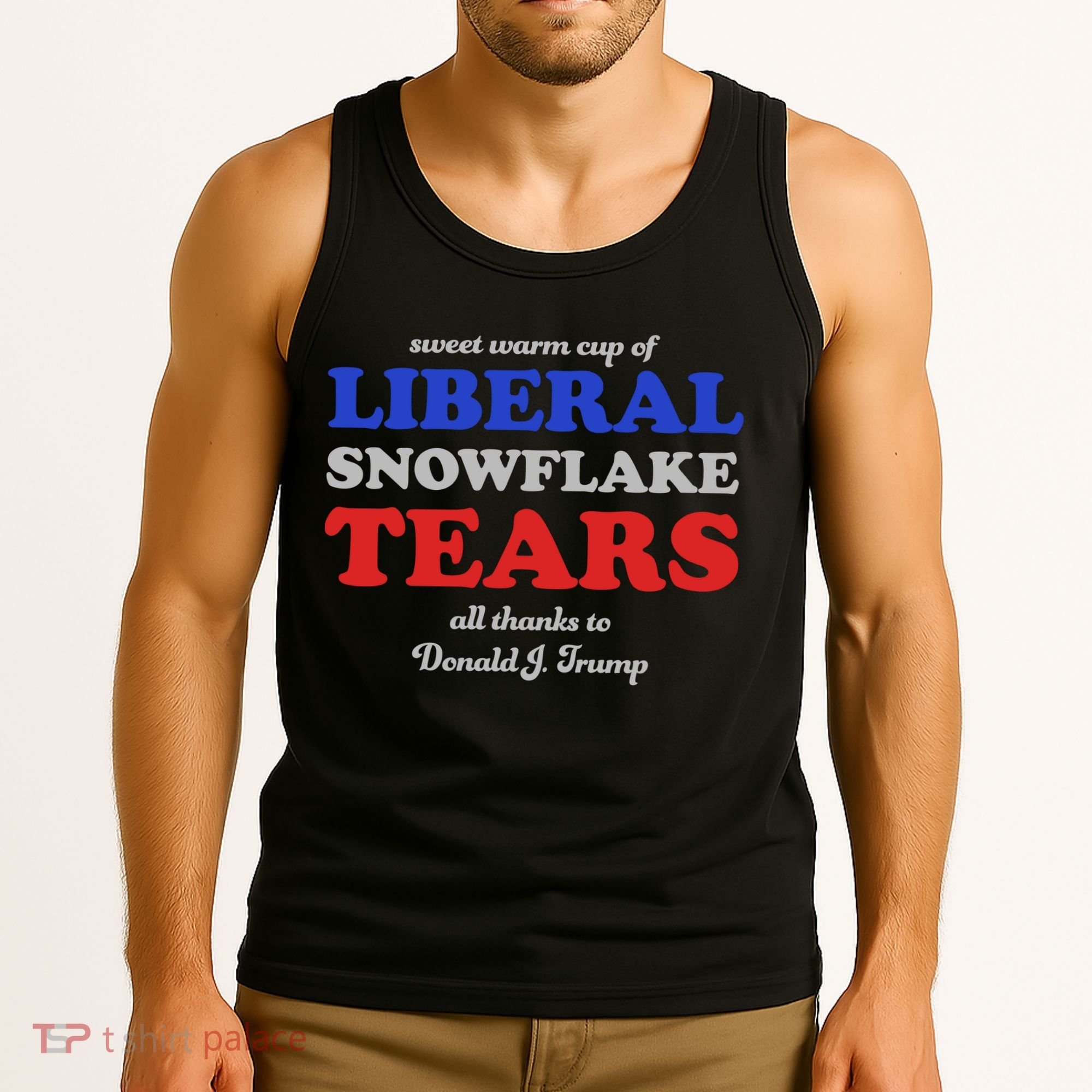 Sweet Cup Of Liberal Snowflake Tears Tank Top