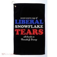 Sweet Cup Of Liberal Snowflake Tears Golf Towel thumb 0