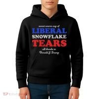 Sweet Cup Of Liberal Snowflake Tears Kids Hoodie thumb 4